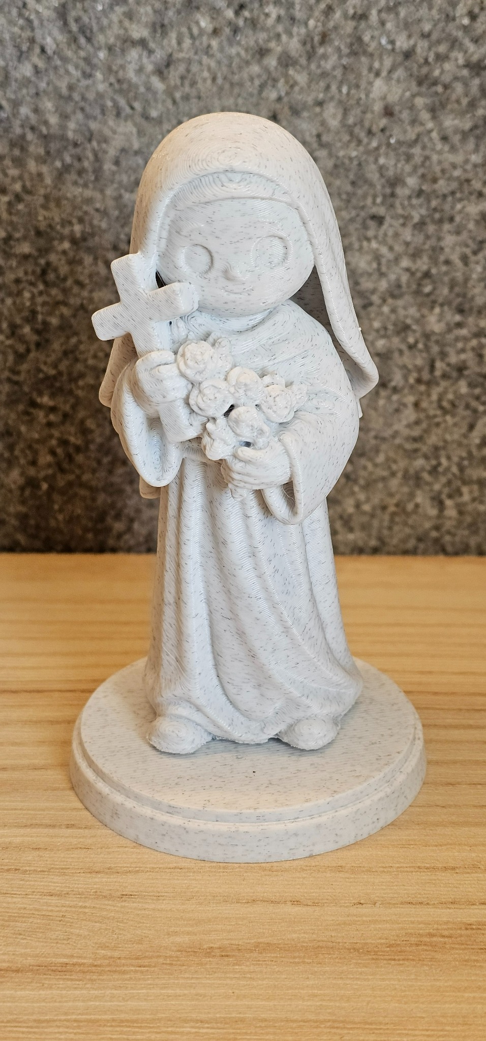Santa Teresinha em impressão 3D