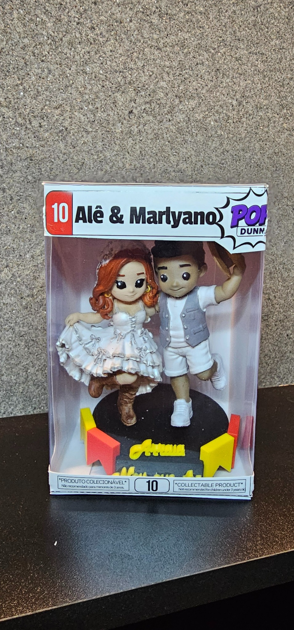 Toy art personalizado de casal
